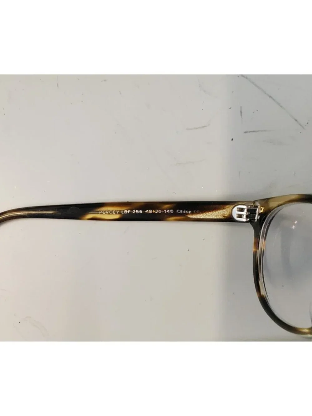 Warby Parker Percey W 256 Striped Sassafras Eyeglasses Frames 51-20-140